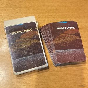 Vintage Pan Am Playing Cards